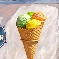 closeup picture of some of the details in Sun Day Funday product