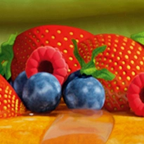 closeup picture of some of the details in Enjoy Your Meal product