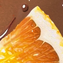 closeup picture of some of the details in Crazy Cake product