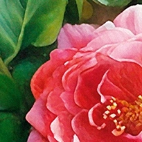 closeup picture of some of the details in Flower Delivery product