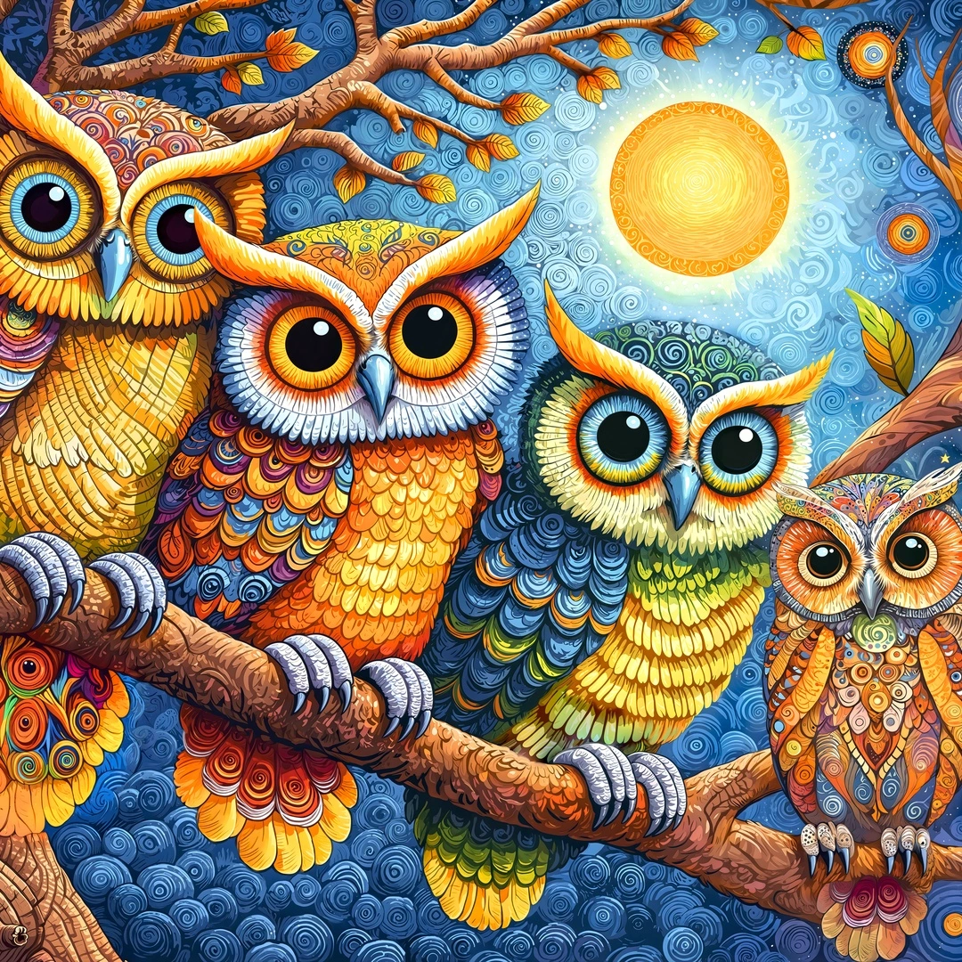 moonlight owls big picture