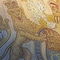 closeup picture of some of the details in The Moonlit Odyssey product