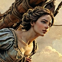 closeup picture of some of the details in The Moonlit Odyssey product