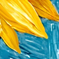 closeup picture of some of the details in Cat & Art product