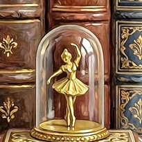 closeup picture of some of the details in Hidden Archive product