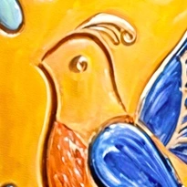 closeup picture of some of the details in Pottery in Bloom product