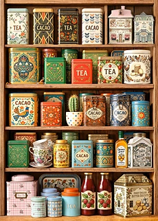 a treasury of tins