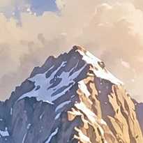 closeup picture of some of the details in The Golden Express product